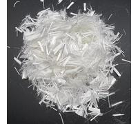 Fibra di poliestere tritata da 100 g, for rinforzo del calcestruzzo, diametro 15μm(12mm)