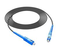 Fibra ottica corazzata Jumper monomodale 5mm TPU 150m-300m Patch cord ottico G657A1 Single-core può personalizzato 200m 300m 250m (FC-FC 150m 1pc)