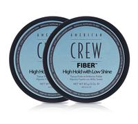 Fibra per capelli da uomo di American Crew Like Hair Gel con tenuta elevata e bassa lucentezza 3 Oz (confezione da 2)