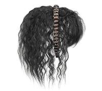 Fibra Sintetica Dall'aspetto Naturale Sbattono I Capelli Cerotti Per Estensione Dei Capelli A Fascia Per Acconciatura Clip Resistenti Calore Femminile Nelle Estensioni