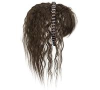 Fibra Sintetica Dall'aspetto Naturale Sbattono I Capelli Cerotti Per Estensione Dei Capelli A Fascia Per Acconciatura Clip Resistenti Calore Femminile Nelle Estensioni