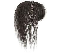 Fibra Sintetica Dall'aspetto Naturale Sbattono I Capelli Cerotti Per Estensione Dei Capelli A Fascia Per Acconciatura Clip Resistenti Calore Femminile Nelle Estensioni