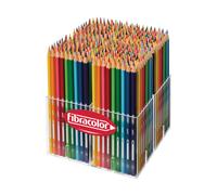 Fibracolor 384 Pastelli Colorati Mati’ - Mina 3 mm, 12 Colori - Multibox