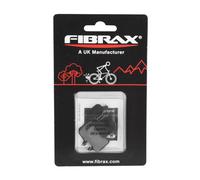 Coppia di pastiglie semi-metalliche per freni di bicicletta con 1 salvietta detergente per dischi Fibrax Hayes-Promax Noir