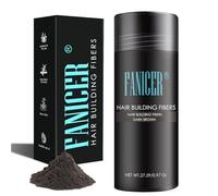 Fibre capelli 27.5g,Hair Fiber per l'infoltimento dei capelli,Hair Fiber per capelli più spessi e pieni in pochi secondi,Castano scuro