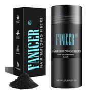 Fibre capelli 27.5g,per l'infoltimento dei capelli,Hair Fiber per capelli più spessi e pieni in pochi secondi,Nero