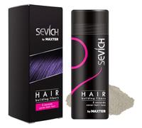 FIBRE CAPELLI Grigio - Polvere Volumizzante Capelli per Nascondere la Caduta dei Capelli e la Calvizie - Fibre Cheratina per Capelli - Polvere per Capelli Uomo e Donna - Hair Fiber