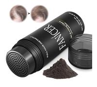 Fibre capelli,Hair Fiber per capelli più spessi e pieni in pochi secondi, per l'infoltimento dei capelli,Nasconde la caduta dei capelli nelle,27.5g,Castano scuro.