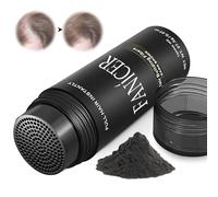 Fibre capelli,Hair Fiber per capelli più spessi e pieni in pochi secondi, per l'infoltimento dei capelli,Nasconde la caduta dei capelli nelle,27.5g,Nero.