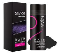 FIBRE CAPELLI Nero - Polvere Volumizzante Capelli per Nascondere la Caduta dei Capelli e la Calvizie - Fibre Cheratina per Capelli - Polvere per Capelli Uomo e Donna - Hair Fiber