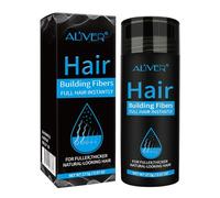 Fibre capillari castano medio 27,5 g per perdita di capelli Spray in polvere Fibre capillari per diradamento dei capelli, capelli più spessi e pieni in 15 secondi