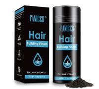 Fibre di Capelli, Polvere per Capelliin Fibra, polvere per capelli in fibra di qualità, Polvere Volumizzante Capelli Polvere di Uomini e Donne Più Giovani, Marrone scuro