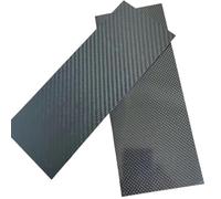 fibre di carbonio, 3K Carbon Fiber Sheets 100mmx250mm 0.5mm-5mm Thickness Plain Twill Matte Glossy Industrial(4.0mm Twill Matte)