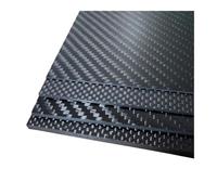 fibre di carbonio, Carbon Fiber Sheets 245x395mm 0.5-4mm For Industrial(4.0mm Plain Matte)