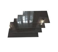 fibre di carbonio, Industrial Carbon Fiber Sheets Cutting Processing Parts Various Finishes(Plain Glossy)
