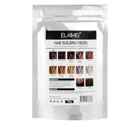 Fibre per capelli, Fibre per capelli nere, Fibre per correttore per la caduta dei capelli, Capelli pieni istantaneamente, Fibra di qualità professionale (Nero 100G)