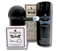 Fibre per capelli Gordon - Con applicatore di precisione incluso, copertura istantanea per il diradamento. (Castano Chiaro)
