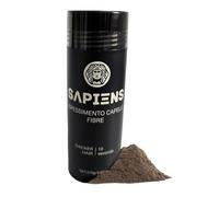 Fibre per Infoltimento Capelli 100% Naturale - Correttore Diradamento Professionale Uomo Donna, Effetto Capelli Più Spessi in secondi, Nasconde Calvizie Alopecia 27,5g (Castano Scuro-Dark Brown)