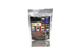 Fibre per la costruzione dei capelli - Polvere colorata a perdita istantanea, nasconde il diradamento per uomini e donne (Nero)