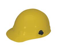 FibreMetal by Honeywell by E2QSW02A000 Super Eight Swing Strap Cap Style Hard Hat with QuickLok Yellow