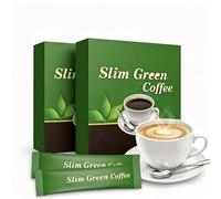 Fibro Caffè Verde _ Contribuisce alla forma della vita e dell'addome, migliora il gonfiore dell'addome, regola naturalmente, mantiene la stabilità mentale e fisica 2 pezzo