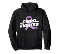 Fibro Fighter Lotta Fibromylagia Aumenta la consapevolezza Meme Felpa con Cappuccio
