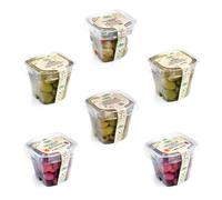 Ficacci - 6 Vaschette Di Olive Assortite 6X (1,320g)