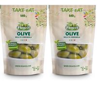 FICACCI - OLIVE VERDI BELLE DI CERIGNOLA 140G (Confezione da 2)