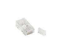 Startech Spina Modulare Cat 6 Filo Pieno - Confezione Da 50