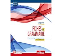 Fiches de grammaire. Grammaire pratique du français avec exercices. Per le Scuole superiori. Con ebook. Con espansione online [Lingua francese]