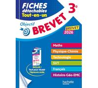 Fiches détachables Tout-en-un