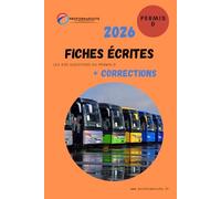 Fiches écrites du permis D - 2026: Le compagnon pour apprendre vos fiches écrites