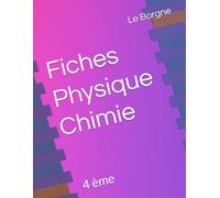 Fiches Physique Chimie: 4 ème