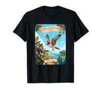 Fichi Falcons Cipro Natura Uccelli Scenic Volo Frutta Maglietta