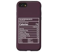 Fichi Nutrizionali Divertente Grafico Minimo Frutta Design Custodia per iPhone SE (2020) / 7/8