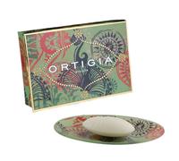 FICO D'INDIA PIATTINO DI VETRO CON SAPONE 40GR - Ortigia Sicilia