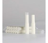 Fictory 12PCS Rossetto Tubi Plastica PP FAI DA TE Lip Balm Container per Custom Lip Colors