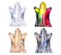 Fictory 4 statuette di cristallo per decorazioni natalizie, Halloween, decorazioni in stile anime, arcobaleno