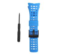 Fictory Cinturino di ricambio per Suunto Ambit 1 2 2S 2R 3 Sport Run Peak, gomma morbida regolabile, fibbia blu nera, facile installazione, vestibilità comoda