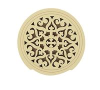 Fictory Copertura per foro del suono della chitarra acustica, riduzione dell'eco, protezione in spugna morbida per chitarre da 104 cm, facile da installare, design in legno resistente, migliora il