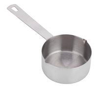 Fictory Cucchiaio dosatore da forno in acciaio inossidabile 304 con scale, 1/4 tazza 60 ml, resistente alla ruggine, design facile da versare per misurazioni accurate della cucina