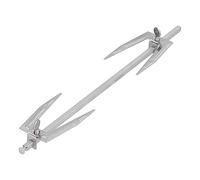 Fictory Forchetta rotante in acciaio inox per arrosto di pollo, strumento per grigliare girarrosto, accessori per friggitrice per migliorare il sapore, durevole e facile da pulire