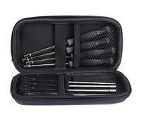 Fictory Kit di 8 cacciaviti per carburatore in lega di alluminio, strumento universale per una regolazione precisa, include custodia, essenziale per la manutenzione di piccoli motori