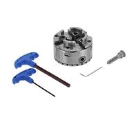 Fictory Mandrino per tornio per legno pesante Fictory Autocentrante Tornio Set 1 In8 Interfaccia, Strumento per la lavorazione del legno per impieghi gravosi 4 pollici KP96E