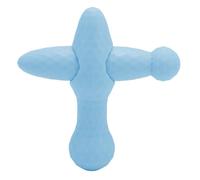 Fictory Massaggiatore per trigger point, allevia la tensione muscolare, doppia testa per tessuti profondi, presa facile, design portatile per collo, schiena, gambe, blu