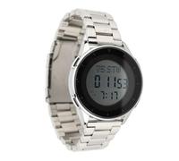 Fictory Orologio sportivo digitale da uomo, resistente all'acqua fino a 30 m, display trasparente con cronometro, conto alla rovescia, sveglia, doppio fuso orario, perfetto per studenti e attività