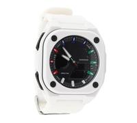 Fictory Orologio sportivo digitale per uno stile di vita attivo, impermeabile, retroilluminazione, cronometro e sveglia, comodo cinturino in TPU, doppio fuso orario, ideale per avventure all'aria