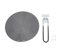 Fictory Piastra diffusore di calore in lega di alluminio, conduzione del calore della stufa a gas, stile pieghevole, spessore 6 mm, 28 cm, distribuzione uniforme del calore, previene punti caldi