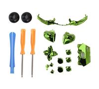 Fictory Set di cacciaviti colorati per controller Xbox One, kit di sostituzione pulsante verde, correggi paraurti danneggiati, facile riparazione fai da te, aggiornamento del controller conveniente