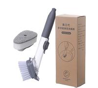 Fictory Set di spazzole da cucina per una pulizia facile di pentole e ciotole, include manico, spazzola, spugna